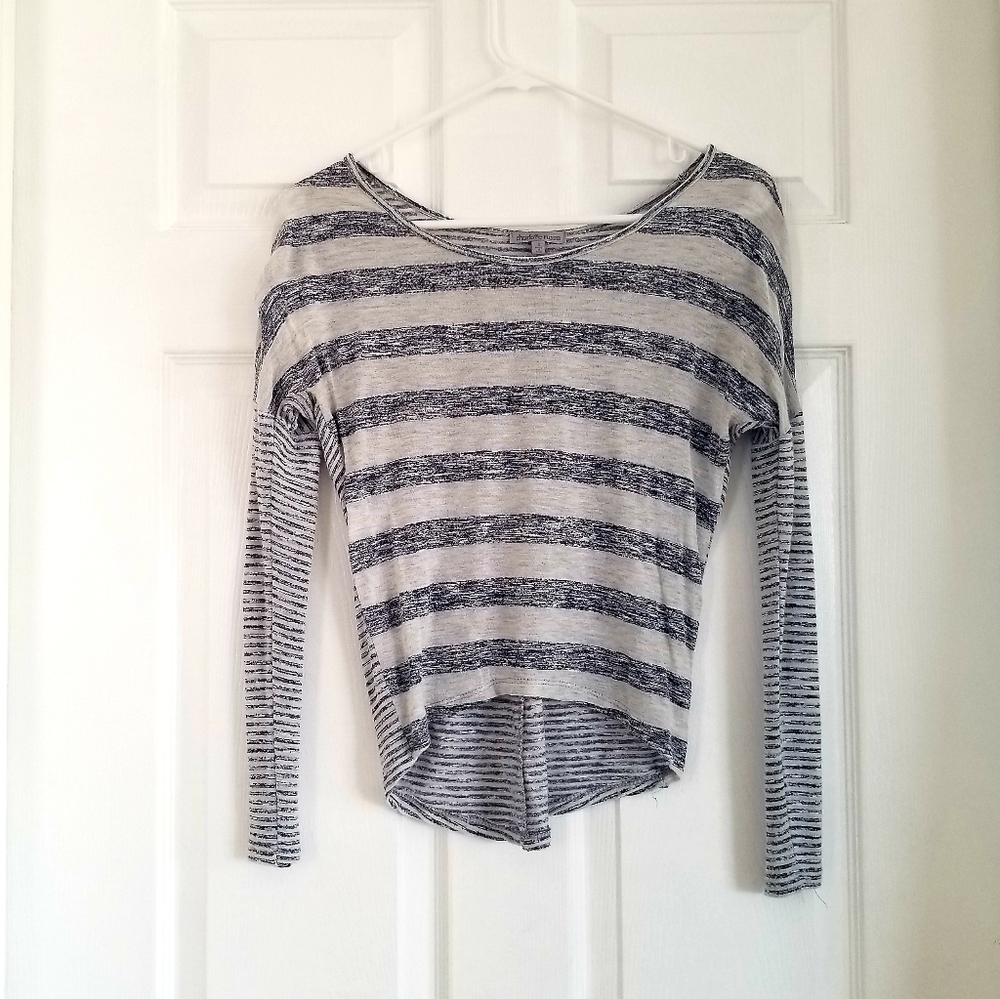 Striped light weight blouse